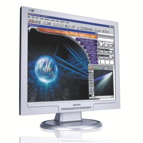 PHILIPS  190S7FS 19" Gümüş Gri Monitör