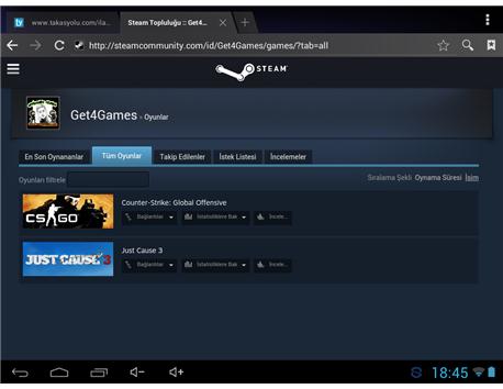Satılık Steam Hesabı 3 Tane Ücretli Oyun