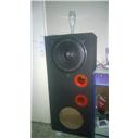 2000 watt amfi çift kabin boofer