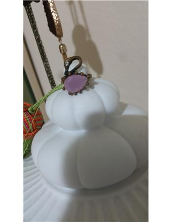 Pembe kuartz yuzuk