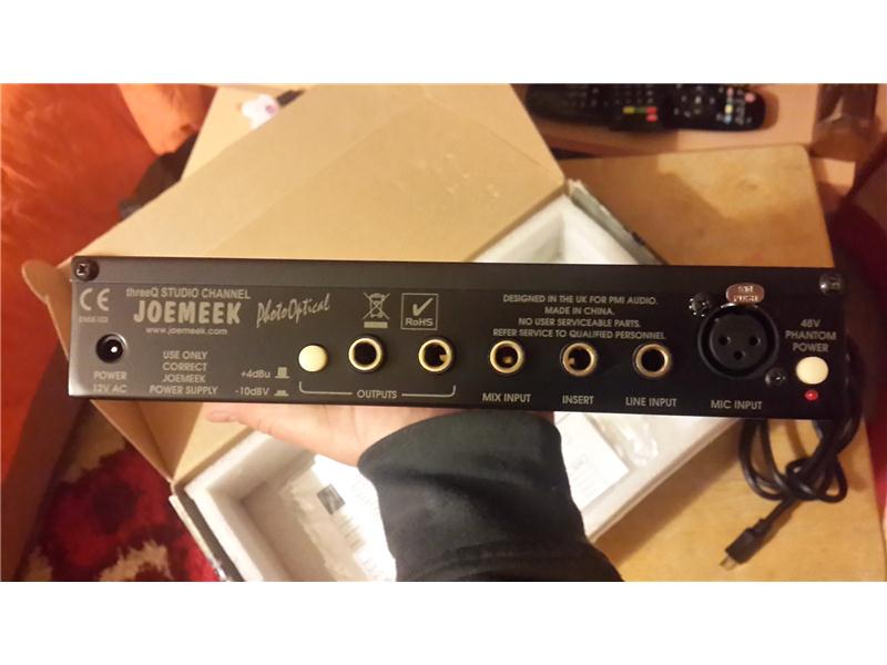 JOEMEEK THREEQ STUDIO CHANNEL PREAMP-EQ-COMP
