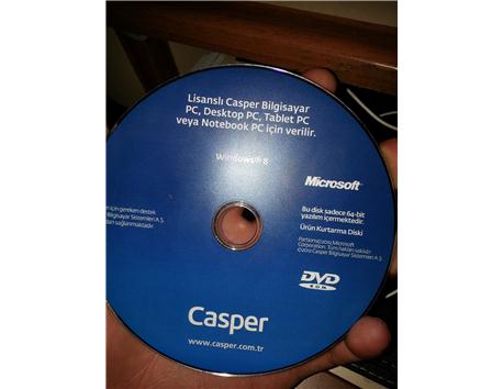 Satılık Orjinal Windows 8 DVD 