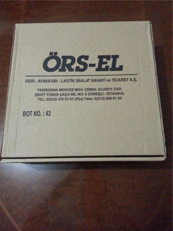 Örs-el soğuk iklim botu 42 numara