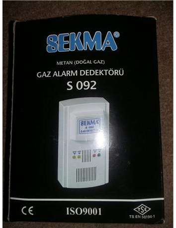 sekma gaz alarmı