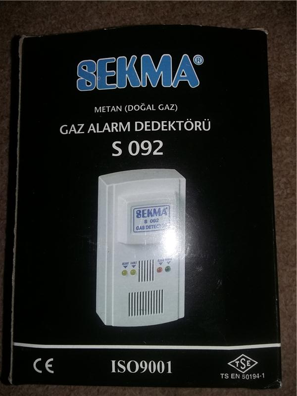 sekma gaz alarmı