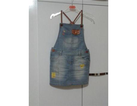 Sadece 2 defa giyildi. jean elbise