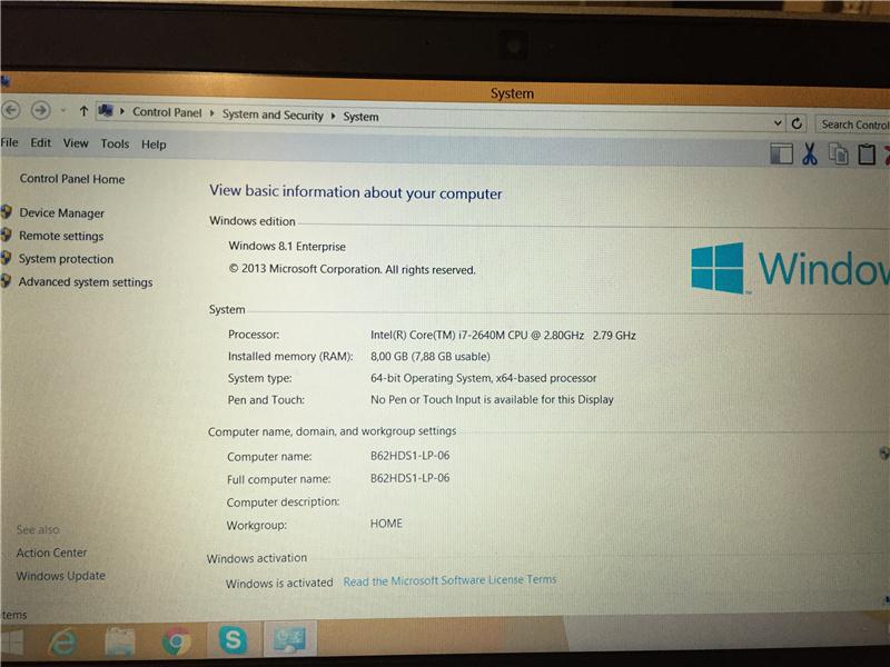 Dell Latitude E6320 - 13.3  - Core i7 2620M - 8 GB RAM - 320 GB HDD