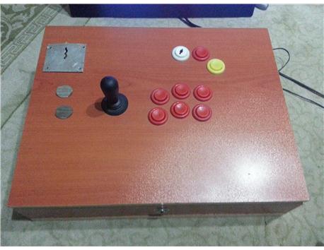 atari 2600 arcade joystick ve jetonlu sistem 250.TL