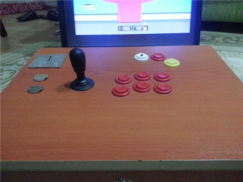 atari 2600 arcade joystick ve jetonlu sistem 250.TL