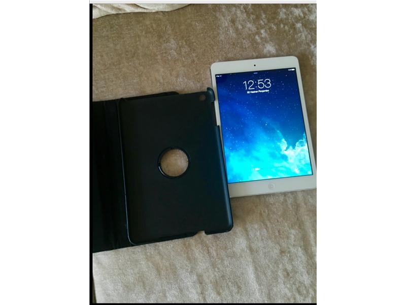 ipad mini retina 16 gb sarj makinasi ve kilifiyla birlikte