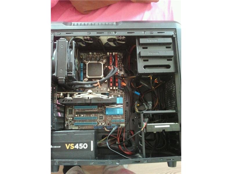 i5 2500k P8H67-V 8GB 750Ti Strix Sistem Sıvı soğutmalı