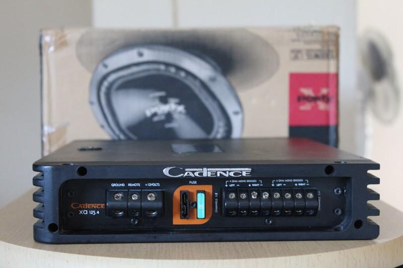 Cadence xenith serisi xa 125.4 Oto amfi 4*125 RMS