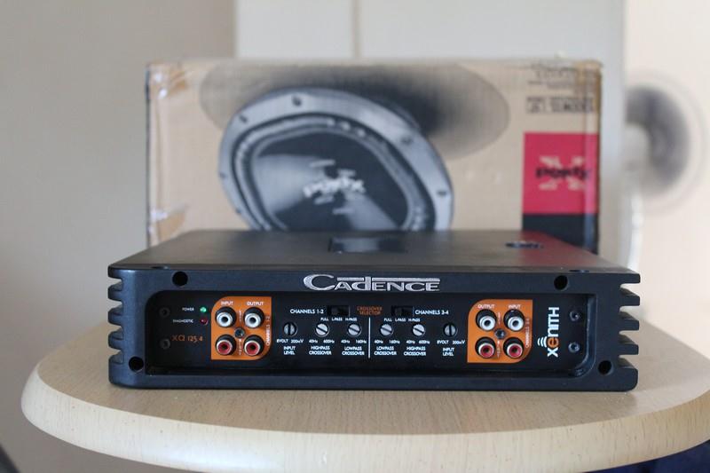 Cadence xenith serisi xa 125.4 Oto amfi 4*125 RMS