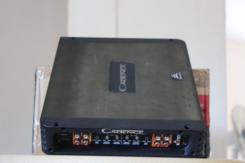 Cadence xenith serisi xa 125.4 Oto amfi 4*125 RMS