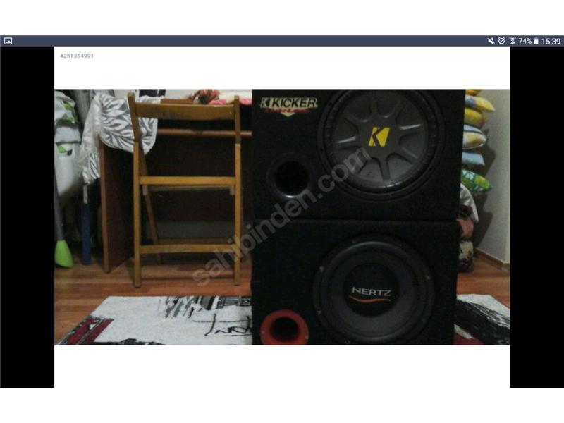 Herzt 1200 v 600 rms temiz 