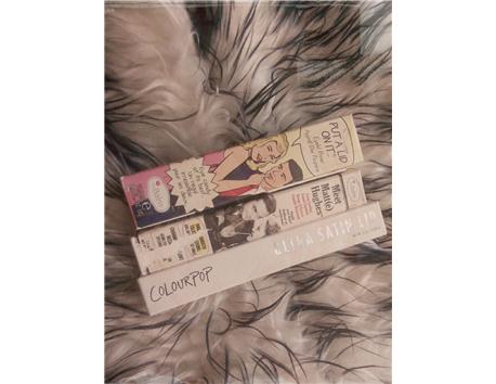 The Balm far bazı mat likit ruj colourpop likit satin ruj