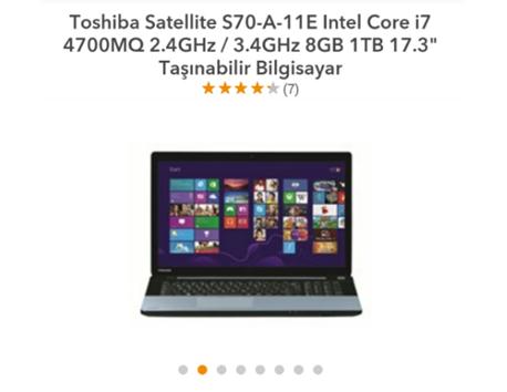toshiba satalite s70 a11 e