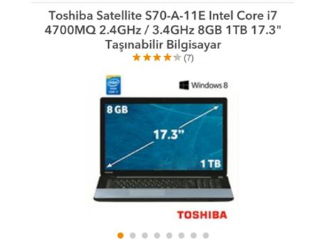 toshiba satalite s70 a11 e