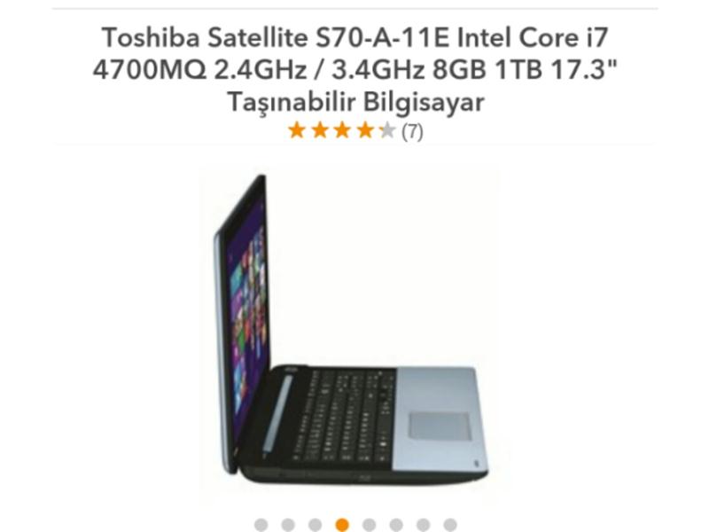 toshiba satalite s70 a11 e