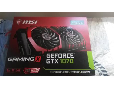 MSI GTX1070 GAMING X 8GB GDDR5 256Bit