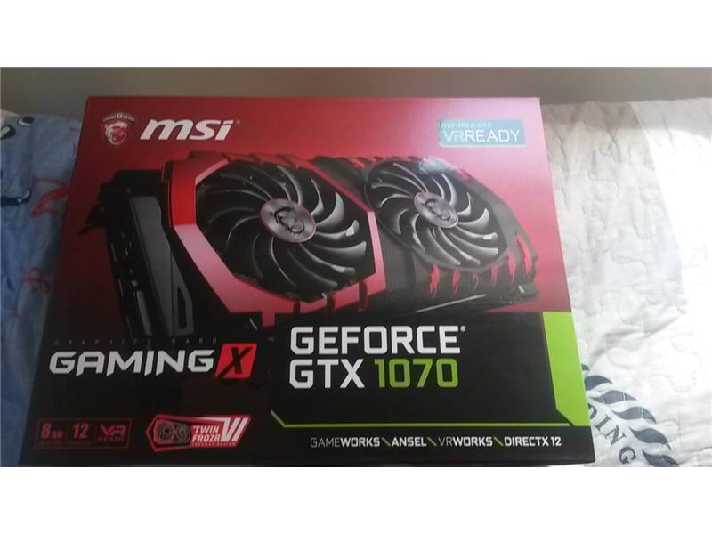 MSI GTX1070 GAMING X 8GB GDDR5 256Bit