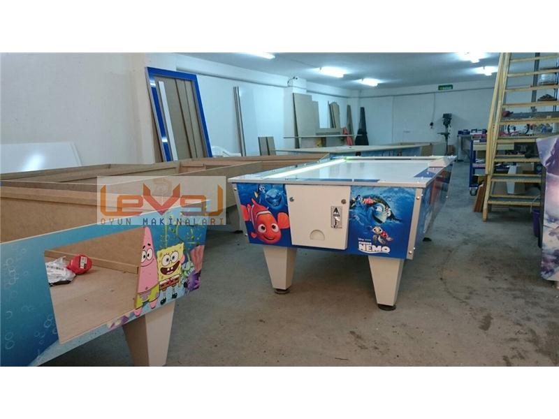 %100 Kendi Üretimimiz Olan Air Hockey Masaları