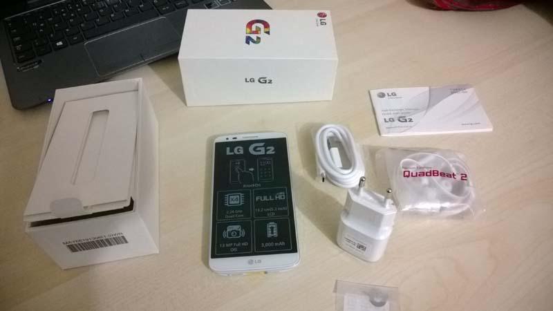 Değişimden gelmiş sıfır LG G2