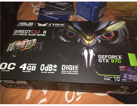 Oyun Bilgisiyarı ASUS Strix GTX970 16 GB RAM 2 x 256 SSD 1x HDD 500 GB 