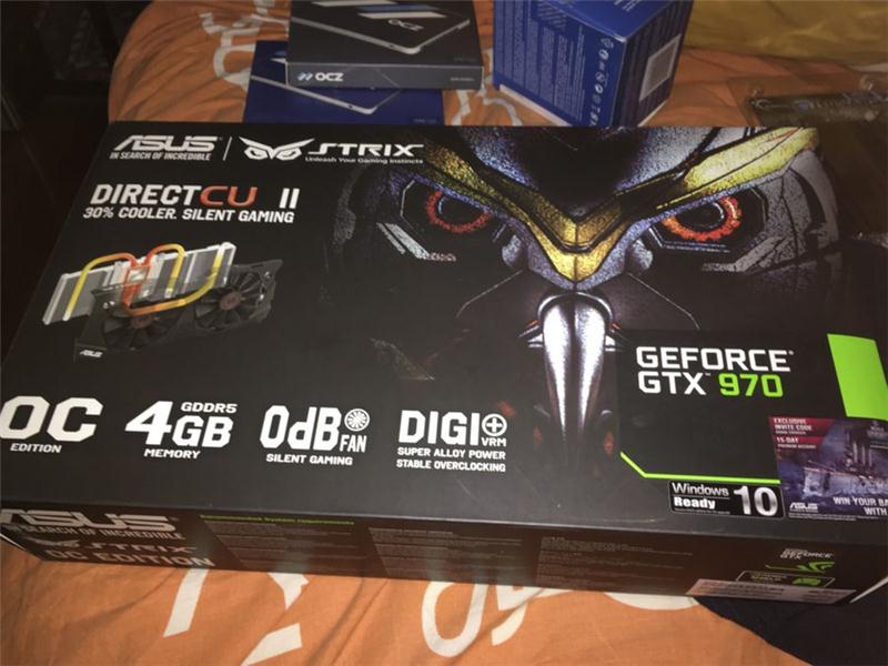 Oyun Bilgisiyarı ASUS Strix GTX970 16 GB RAM 2 x 256 SSD 1x HDD 500 GB 