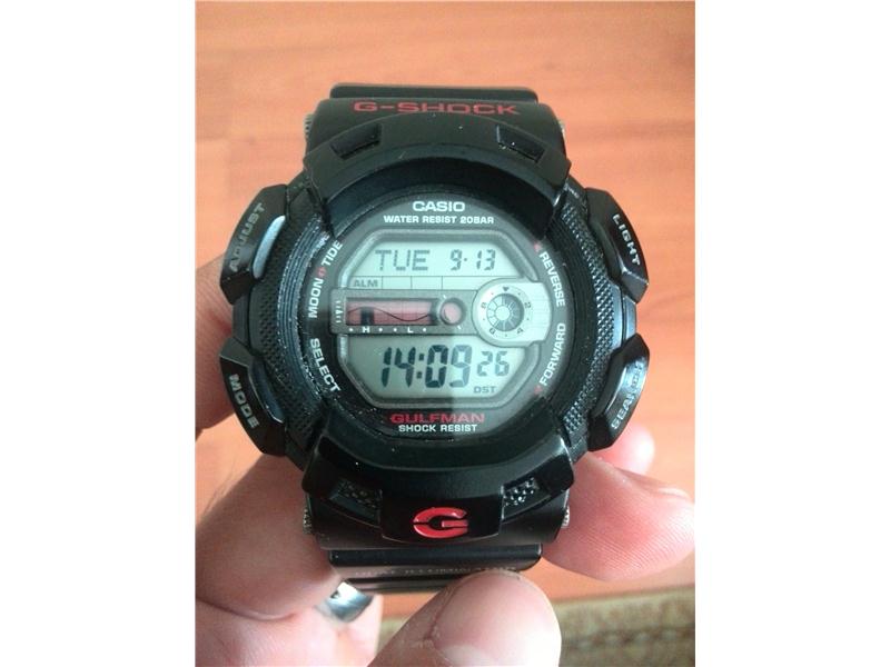 satılık yada takaslık casio g-shock gulf-man