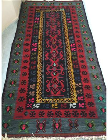 El yün dokuma kilim 