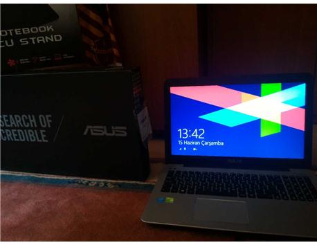 ASUS K555L İ5+6GB RAM+2 GB NVIDIA EKRAN KARTI