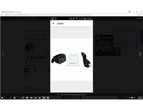 Smart Watch Bluetooth Akıllı Saat ( Android Smart Mobile Phone   .SMART WATCH  AKILLI SAAT. BLUETOOTH BAĞLANTILI