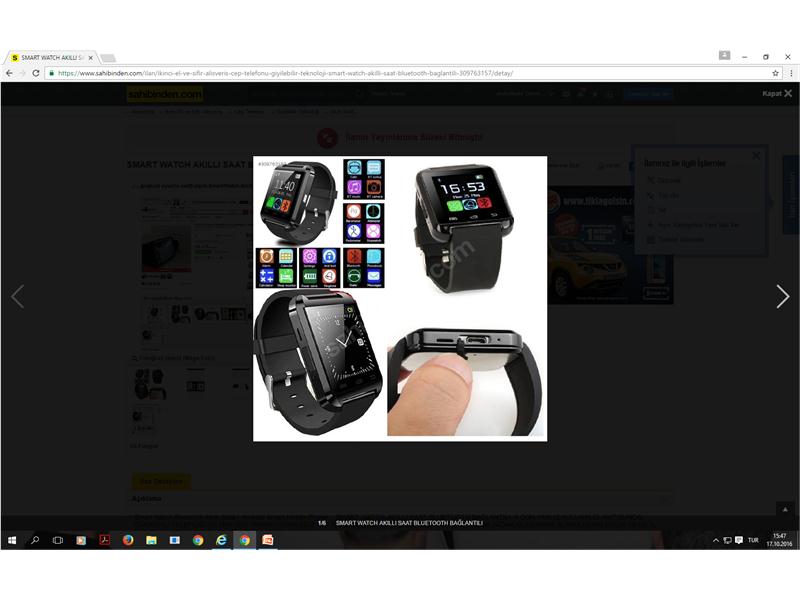 Smart Watch Bluetooth Akıllı Saat ( Android Smart Mobile Phone   .SMART WATCH  AKILLI SAAT. BLUETOOTH BAĞLANTILI