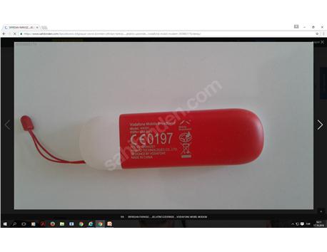 SADECE  1 KEZ KULLANILMIŞ SIFIR AYARINDA.SAĞLAM VE SORUNSUZ VODAFONE VODEM HSPA USB STICK MODEL:K3770 3G MOBİL MODEM USB ADAPTÖRÜ 3G/EDGE/GP