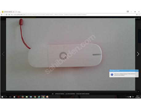 SADECE  1 KEZ KULLANILMIŞ SIFIR AYARINDA.SAĞLAM VE SORUNSUZ VODAFONE VODEM HSPA USB STICK MODEL:K3770 3G MOBİL MODEM USB ADAPTÖRÜ 3G/EDGE/GP