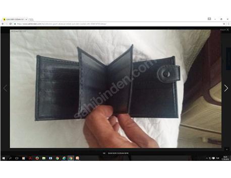 ERKEK DERİ CÜZDAN SIFIR__ 2_ADET  