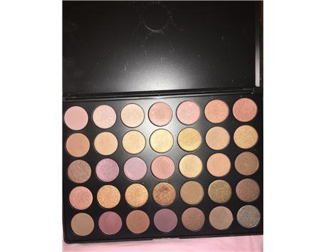 Morphe 35T palet sadece bazi renkleri denendi