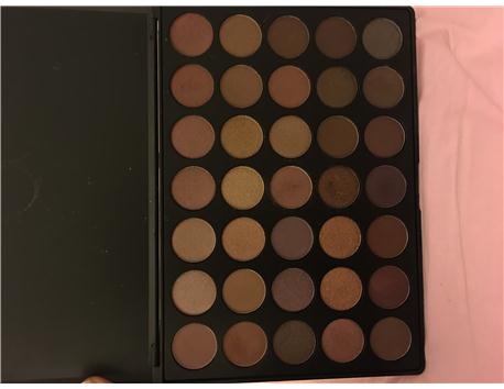 Morphe 35T palet sadece bazi renkleri denendi