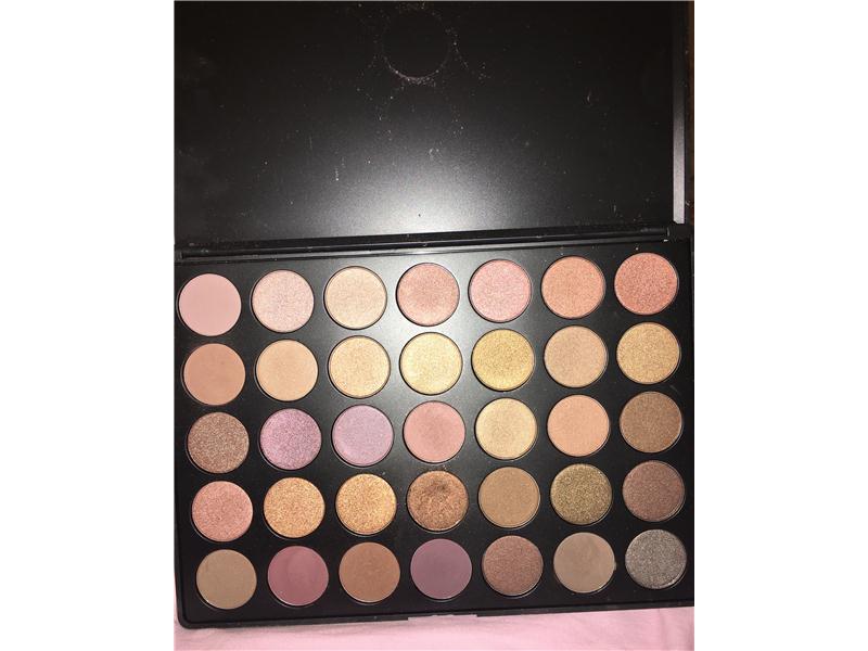 Morphe 35T palet sadece bazi renkleri denendi