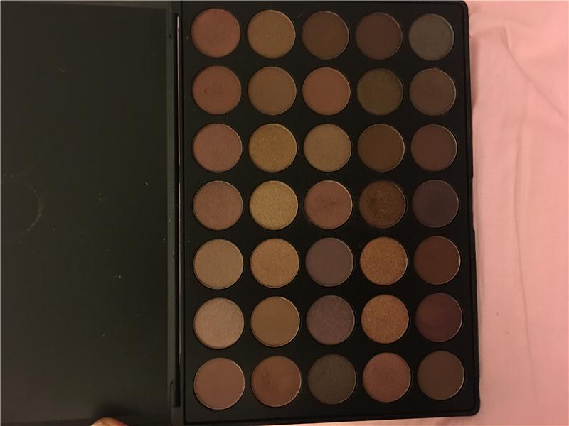 Morphe 35T palet sadece bazi renkleri denendi