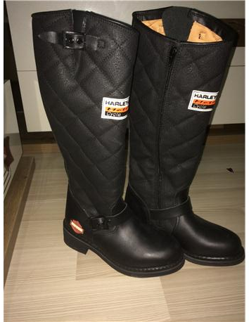 37 numara siyah harley davidson bot 