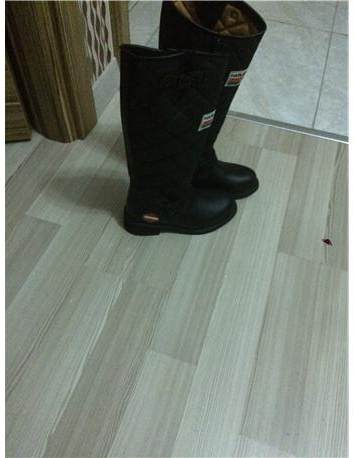 37 numara siyah harley davidson uzun bot