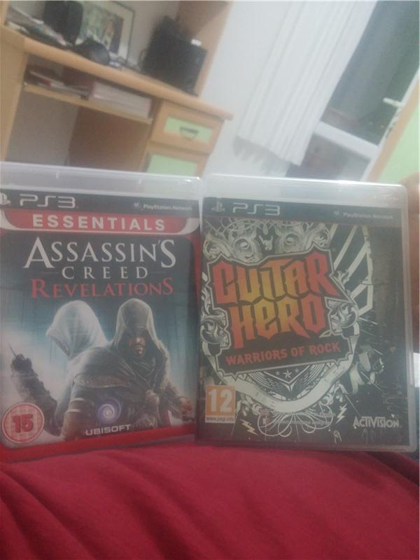 2. el ps3 oyunlar ve gitar