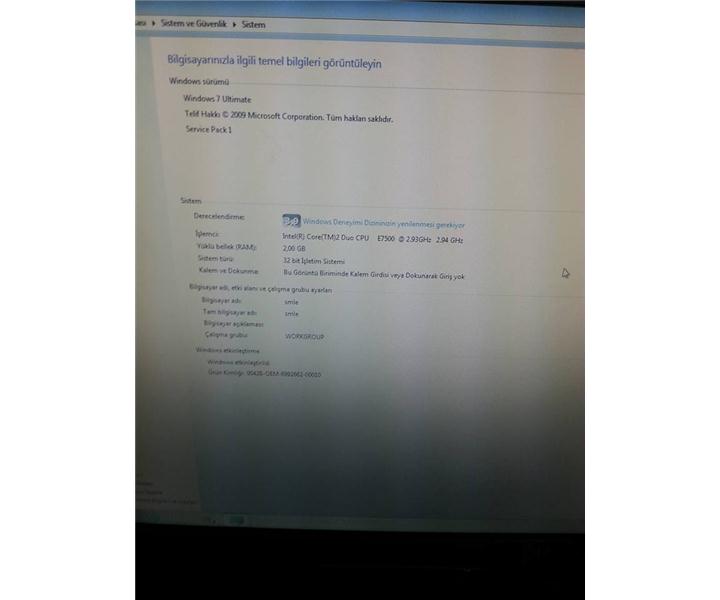 Sahibinden Çift Çekirdek Pc Kasası ( Core 2 Duo İşlemci E7500 )
