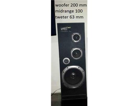 DEV HOPARLÖR TWETER BAS WOOFER HEPSİ İÇİNDE 8 OHM ALANA HAYIRLI OLSUN