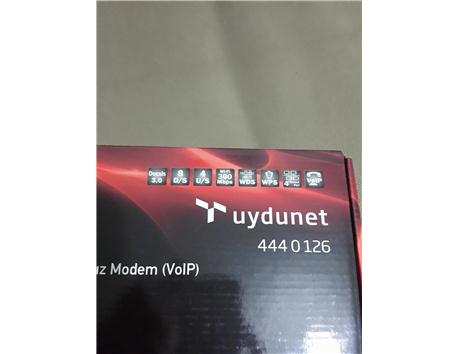 UYDU NET  MODEM  ÇOK TEMZ SIFIR  AYARINDA  