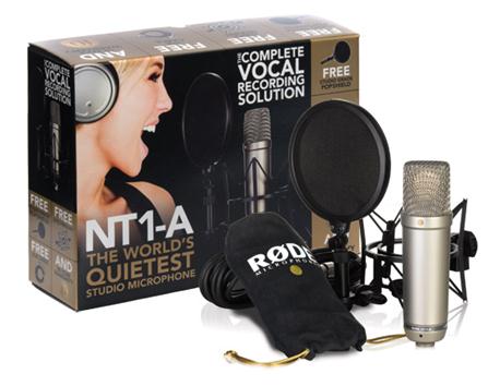 Rode NT1-A mikrofon ve PreSonus iTwo 2 giriş/çıkış USB Ses Kartı (Sıfır Gibi)