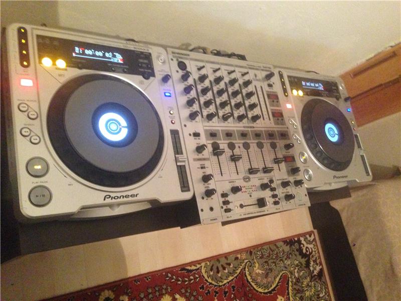 2 adet tertemiz dj setup CDJ-800MK