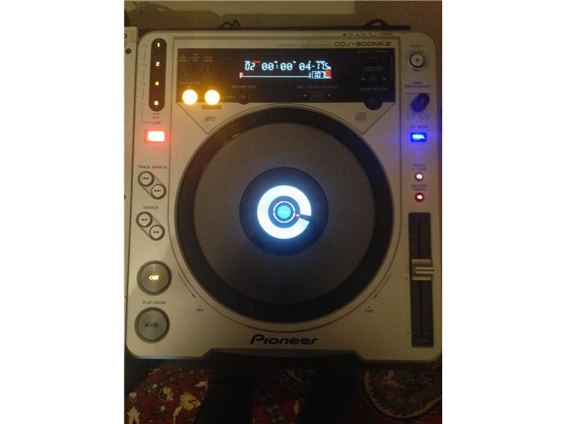 2 adet tertemiz dj setup CDJ-800MK
